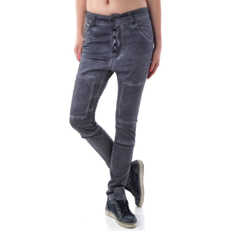 Dámské jeans Sexy Woman 59692 - Šedá / XXS