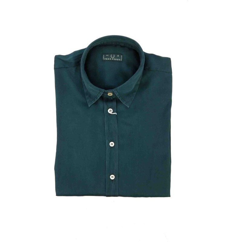 Dámská košile Fred Perry - Zelená / XL