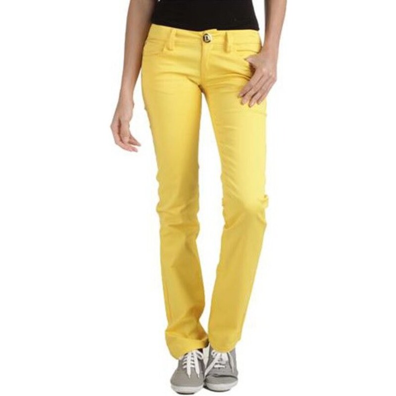 Dámské kalhoty Phard - 34 / Žlutá