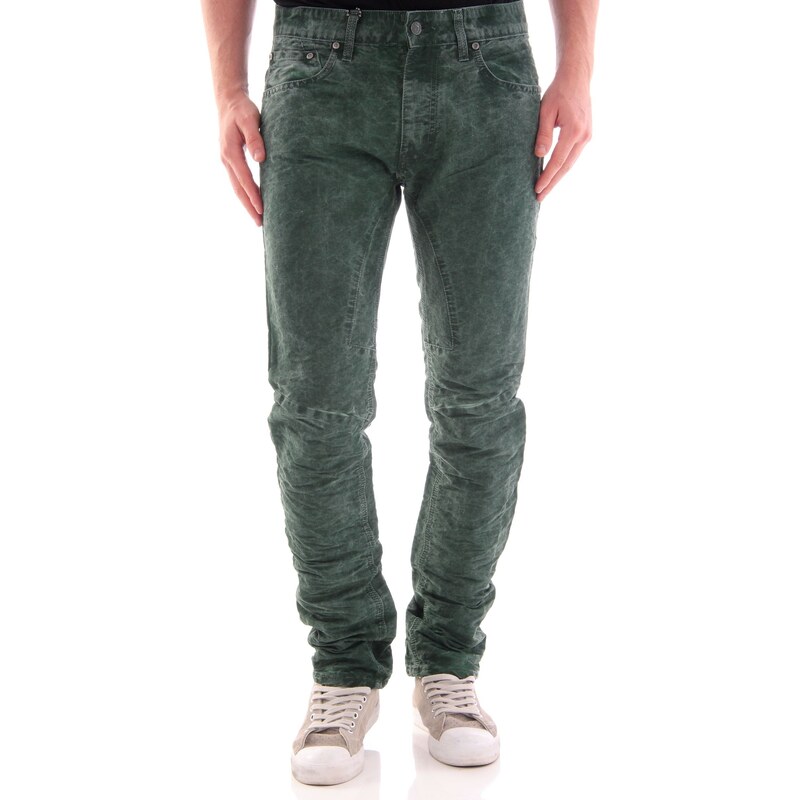 Pánské jeans Absolut Joy 47811 - XL / Tmavě zelená