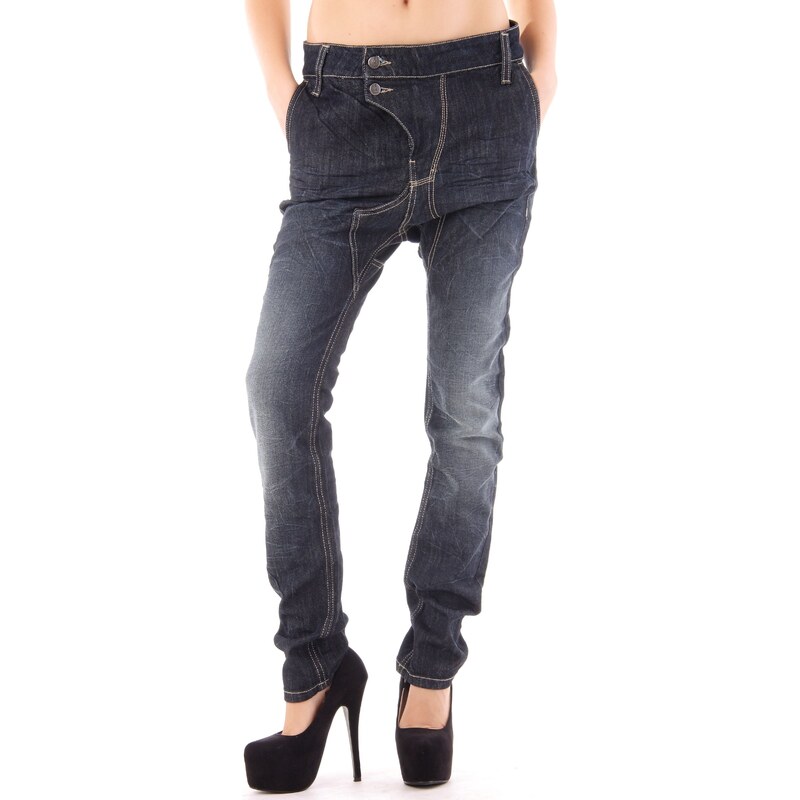 Dámské jeans Sexy Woman - S / Modrá