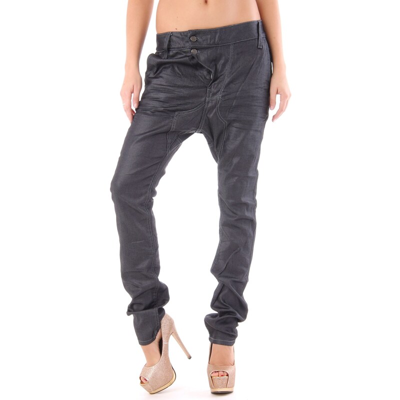 Dámské jeans Sexy Woman 46608 - Černá / XS