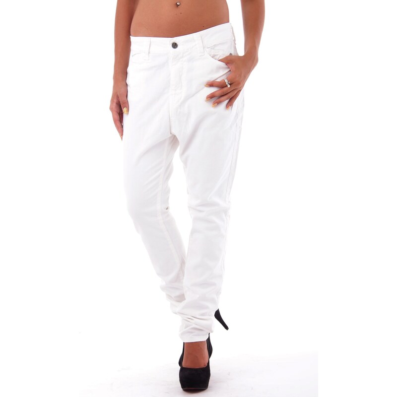 Dámské jeans Sexy Woman - S / Bílá