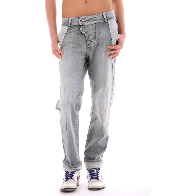 Dámské jeans Sexy Woman - Šedá / XS