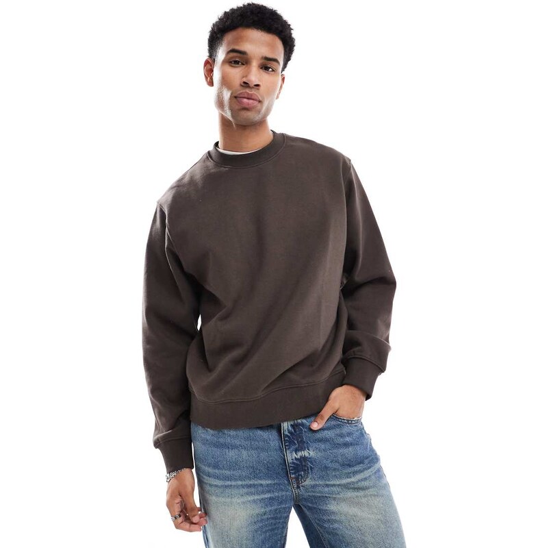 Jack & Jones Premium oversized 400gsm heavyweight crew neck