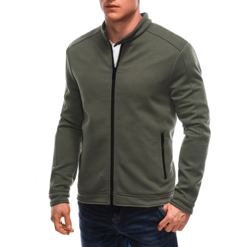 EDOTI Pánská přechodná bunda EM-JANP-0100 - khaki V6