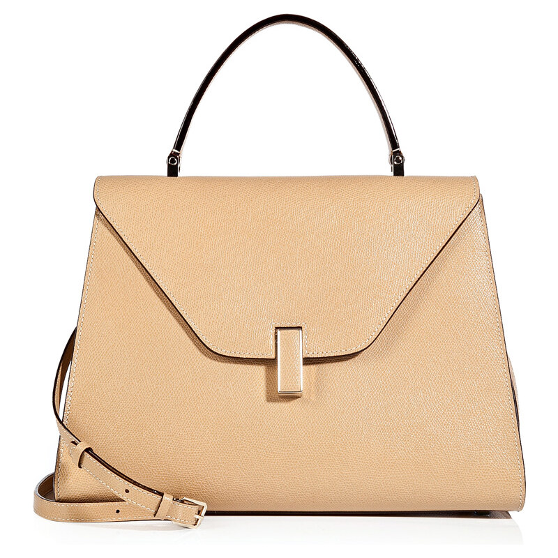 Valextra Leather Small Isis Handbag