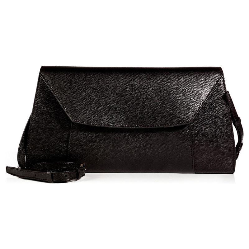 Valextra Leather Large Shoulder Bag