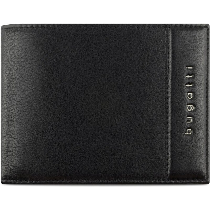 Bugatti Pánská kožená peněženka RFID Nome Horizontal Wallet With