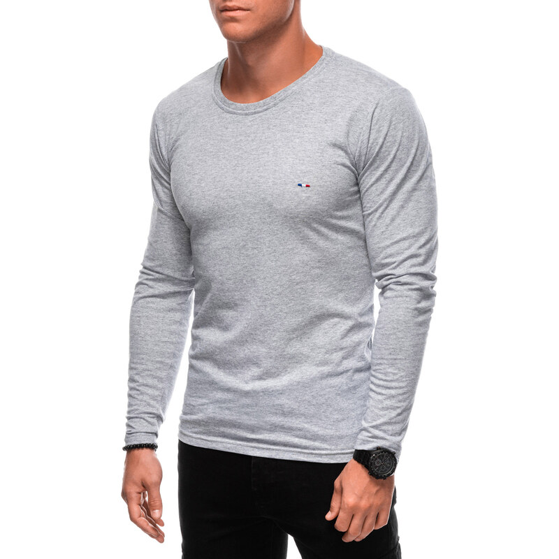 Edoti Mens printed longsleeve