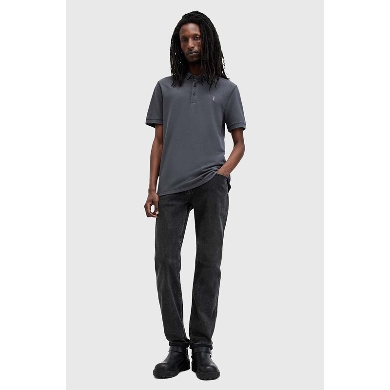 AllSaints polo pánské bavlněné