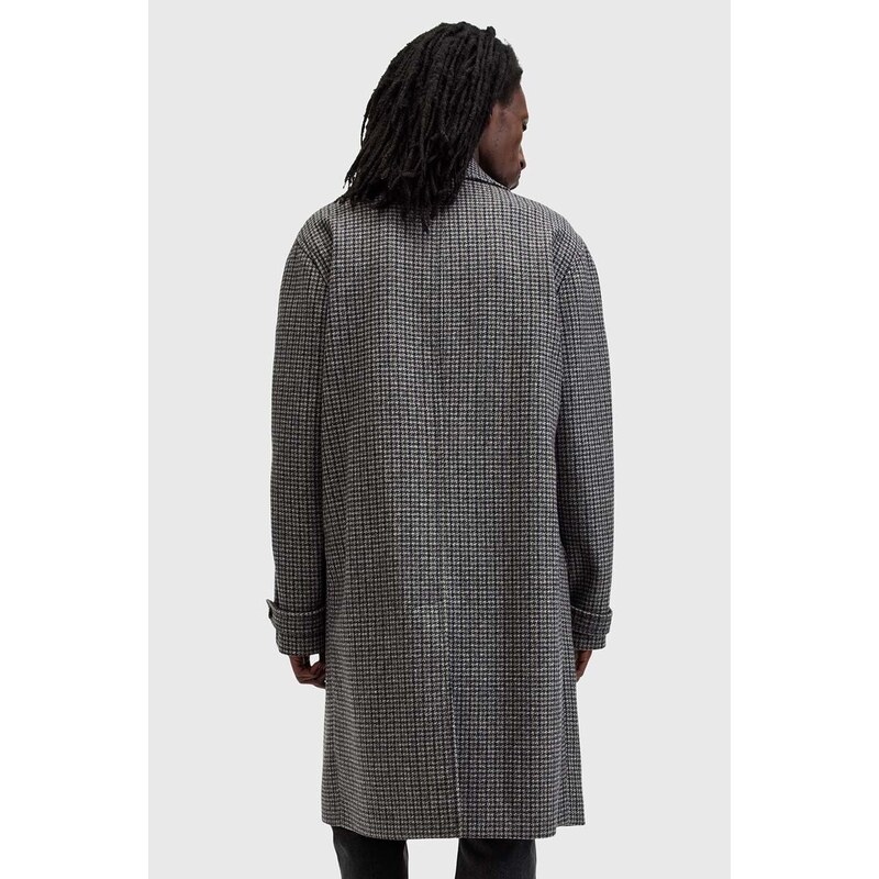Vlněný kabát AllSaints GOODMAN