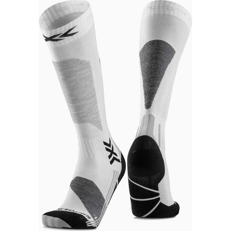 Dámské lyžařské ponožky X-Socks Ski Discover Otc x white/grey