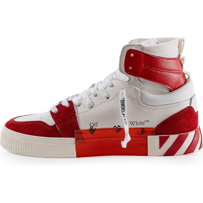 OFF-WHITE Vulcanized Red tenisky