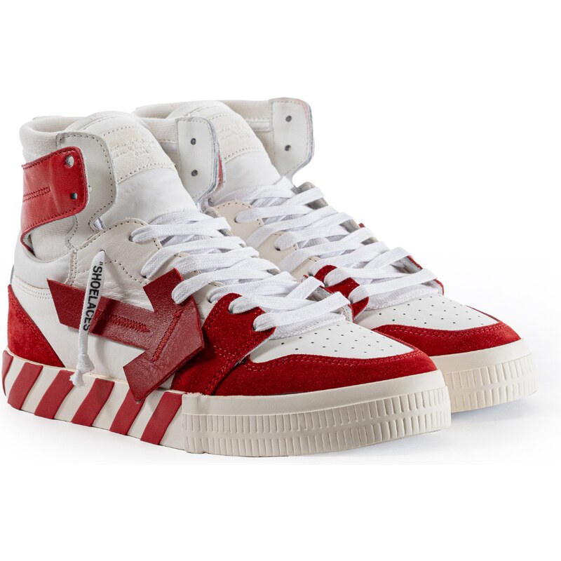OFF-WHITE Vulcanized Red tenisky