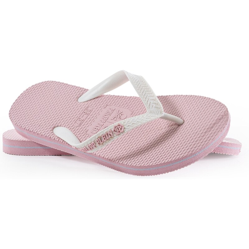 PHILIPP PLEIN Simple Pink žabky