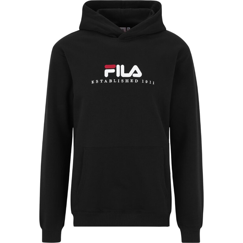 FILA Mikina BRUNSSUM červená / černá / bílá