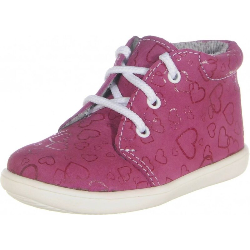 BOOTS4YOU Boots4U dětský capáček T 021 bordo potisk srdíčka 101133362