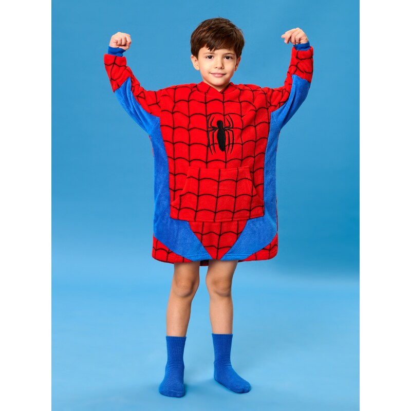 Sinsay - Mikina snuddie Spider-Man - červená