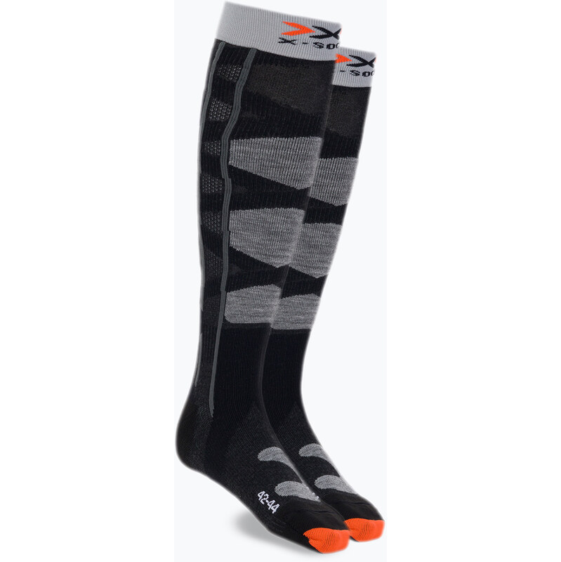 Lyžařské ponožky X-Socks Ski Control 4.0 black-grey XSSSKCW19U