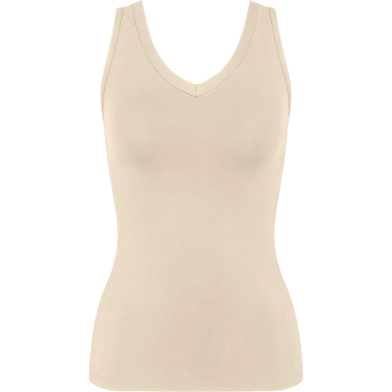Dámský top Sense of Modal Tank Top - YELLOW - sv. béžový 6720 - 101139379