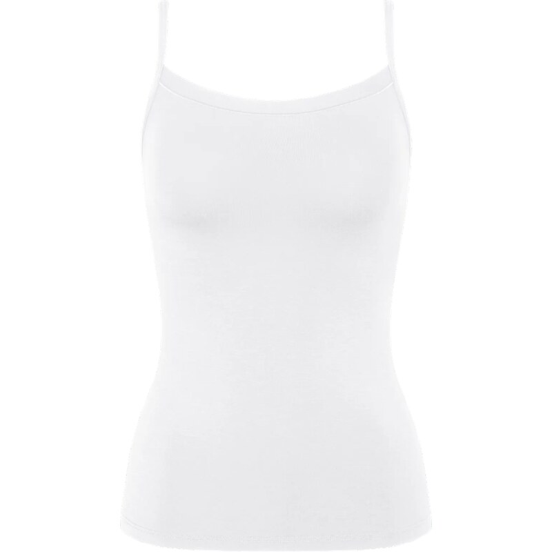 Dámské tílko Sense of Modal Spaghetti Top - WHITE - bílé 0003 - 103979547
