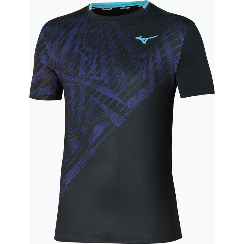 Pánské tenisové tričko Mizuno Mugen Shadow Graphic Tee black