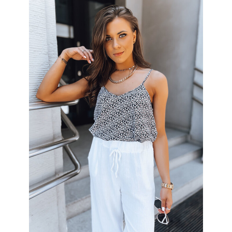 Dámská letní halenka STEPHANIA Barva černá DSTREET RY2239 109395237