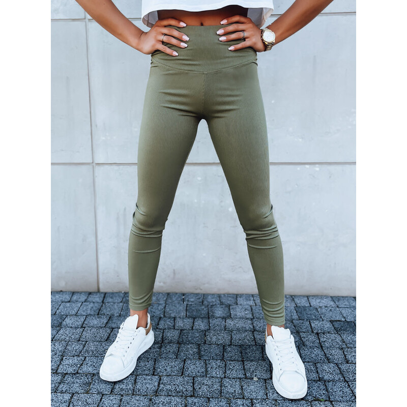 Dámské legíny LOOK ME Barva zelená DSTREET UY1618