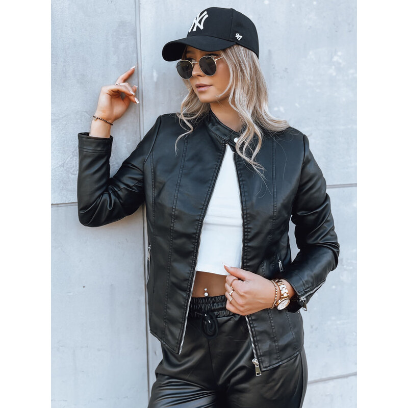 Dámská bunda ramones TRENDY FUSION Barva černá DSTREET