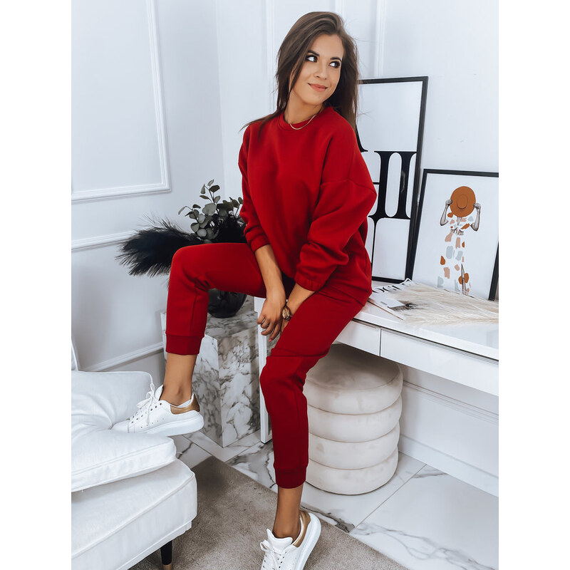 DStreet Dámský dresový komplet ARIELLA PREMIUM červený