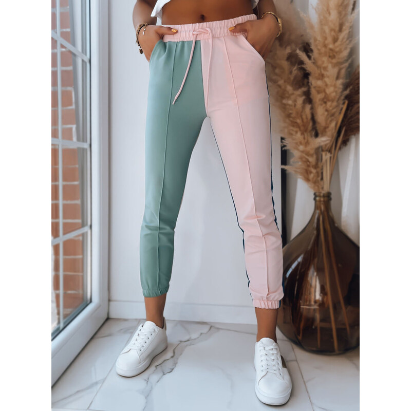 Dámské tepláky PASTELS růžové Dstreet UY1483 108712411