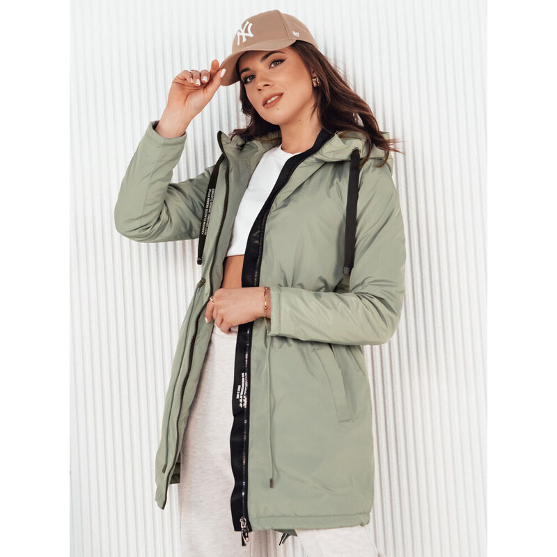 Dámská bunda parka VERCHA Barva zelená DSTREET 90939343