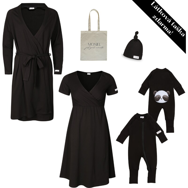 Moniel souprava do porodnice pro maminku a miminko Newborn All