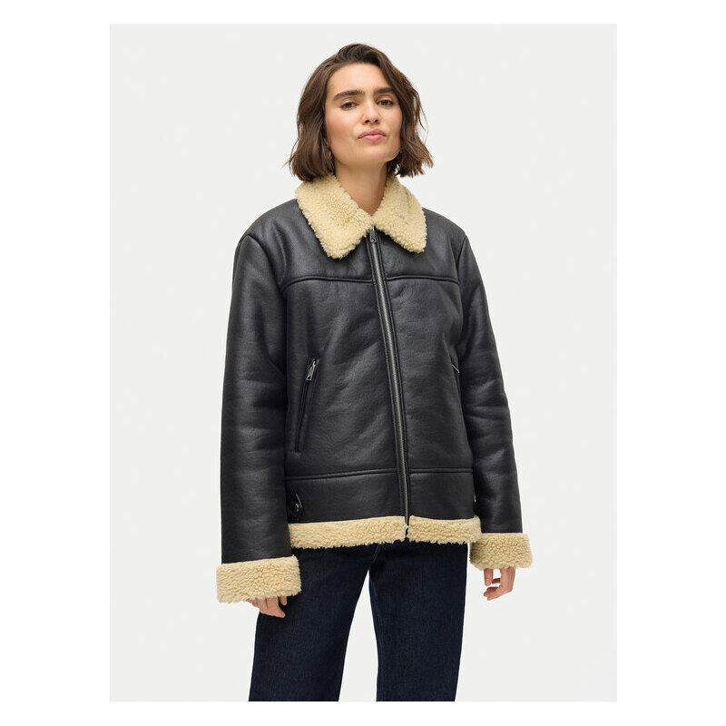 Bunda z imitace kůže Vero Moda 101153368