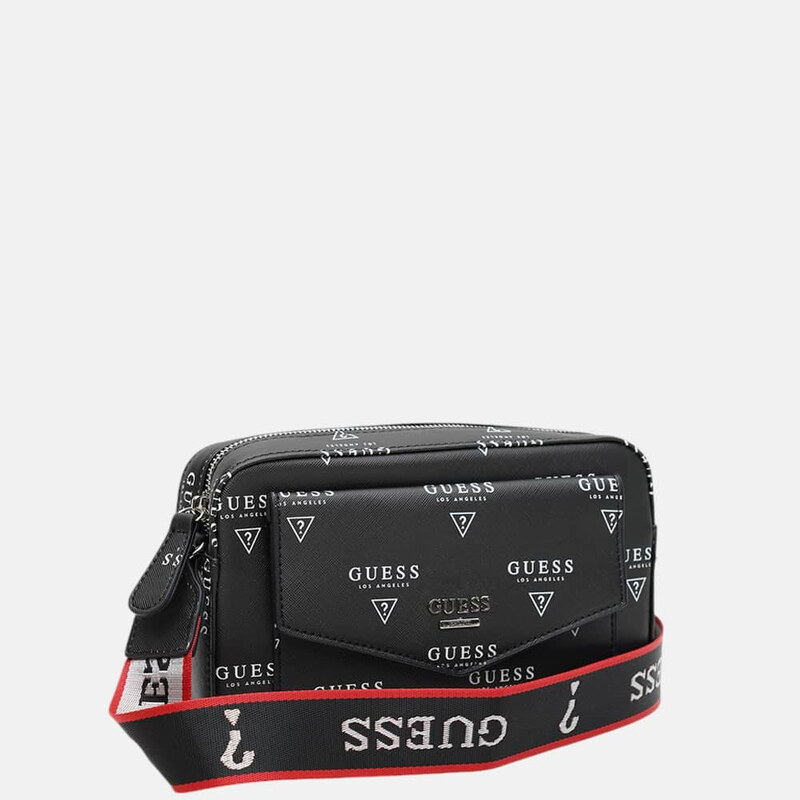 Černá crossbody kabelka Guess Wayne 56075