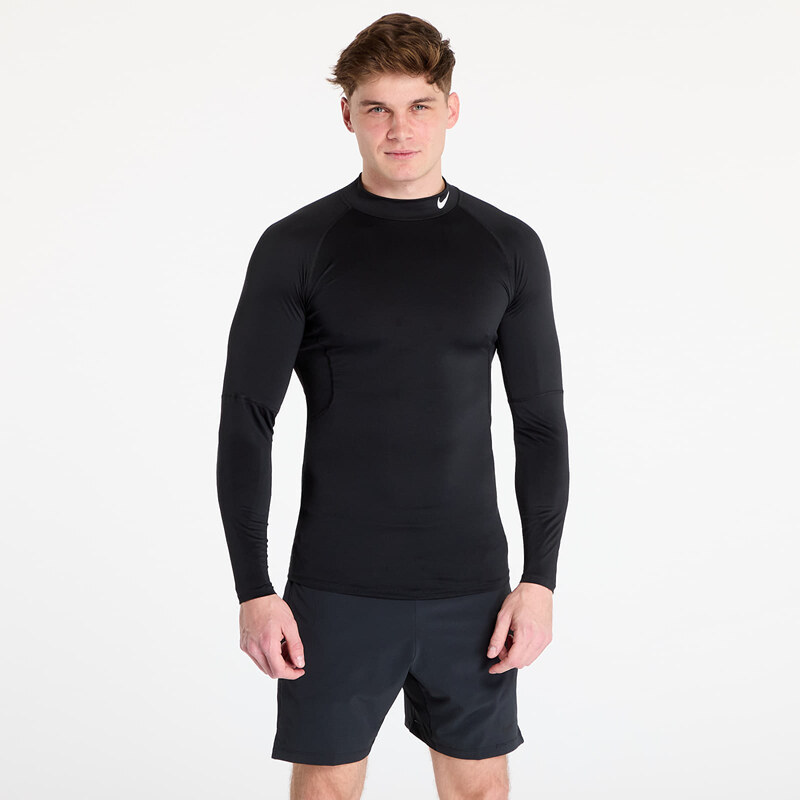 Tílko Nike Pro Mens Dri-FIT Fitness Mock-Neck Long-Sleeve Top