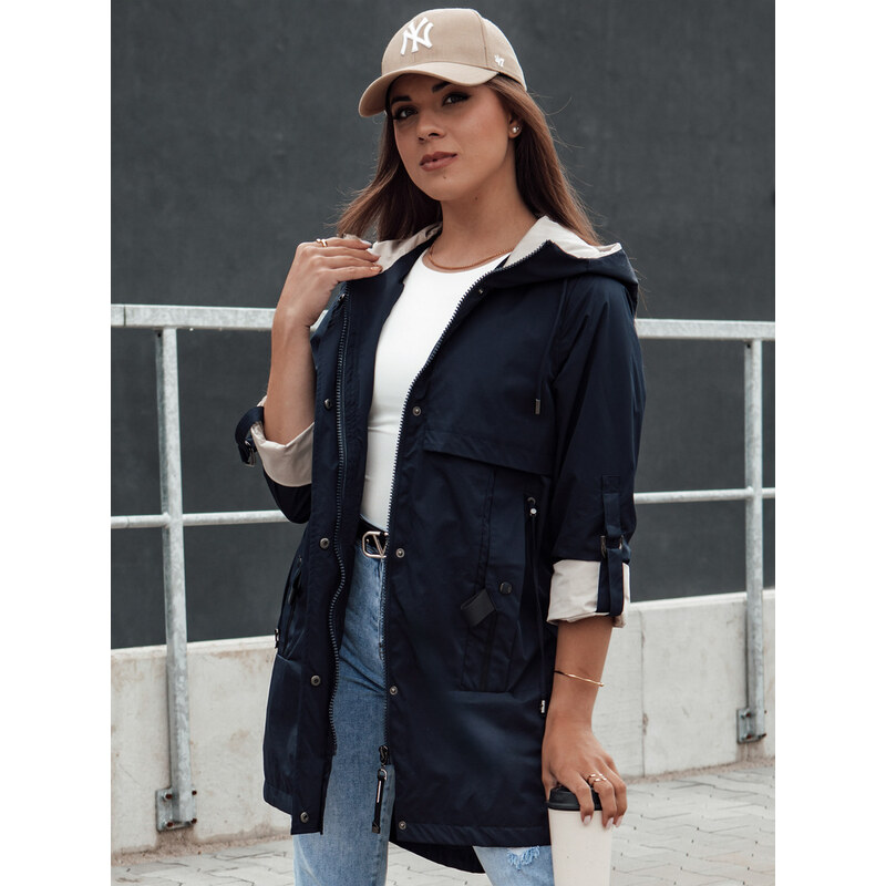 DStreet Dámská parka STYLE QUEEN granátová 99629767