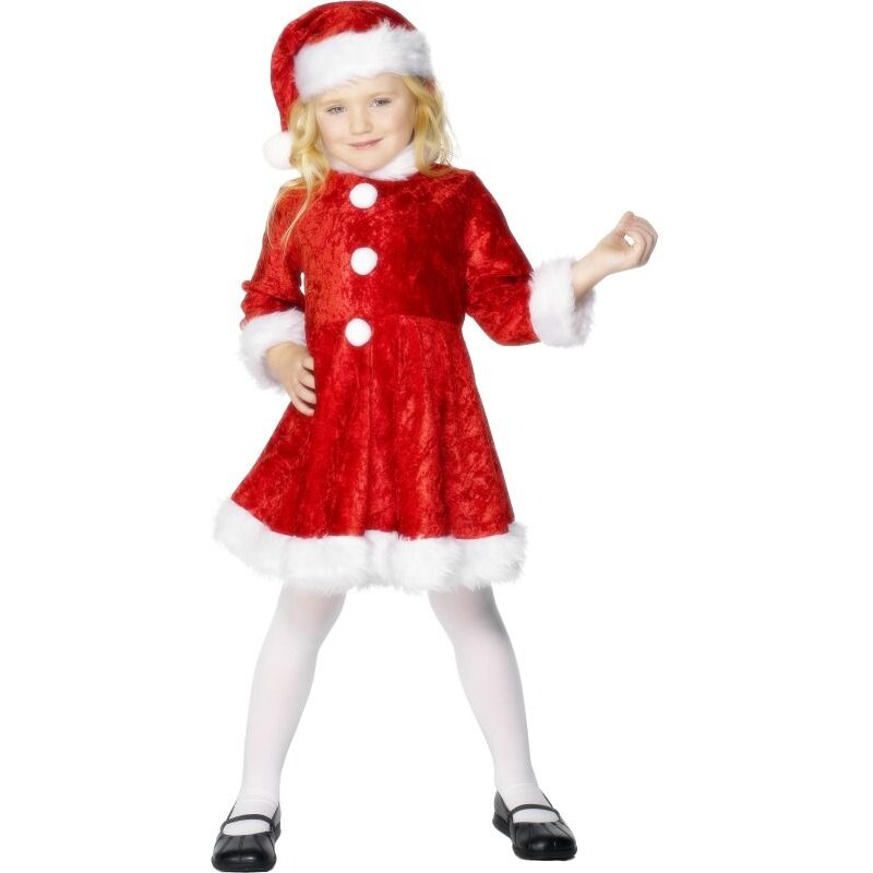 Dětský kostým Santa girl Pro věk (roků) 10-12