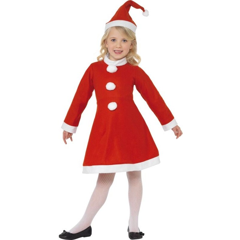 Dětský kostým Santa girl Pro věk (roků) 10-12