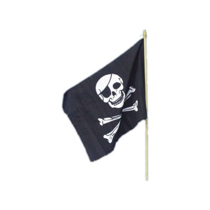Pirátská vlajka 45x30 cm