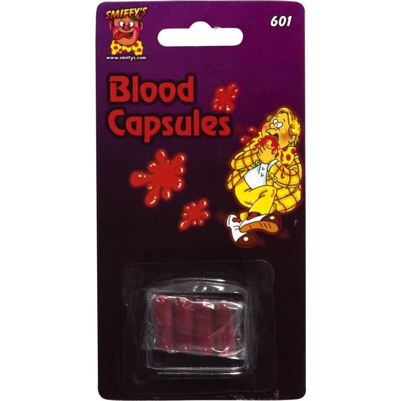 Krvavé kapsle 4 ks