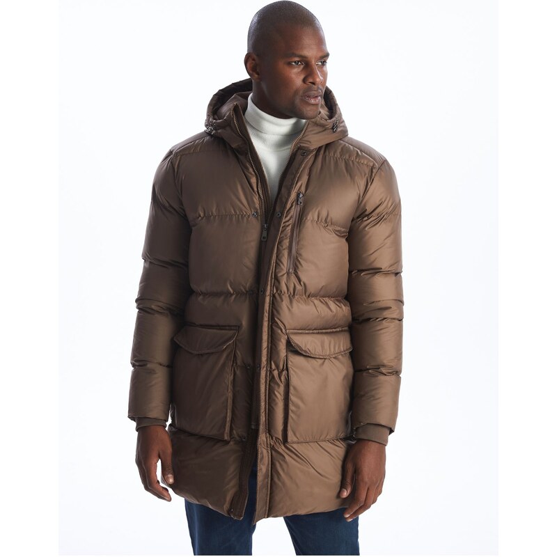 LC Waikiki Standard Mold Hooded Mens Puffer Coat