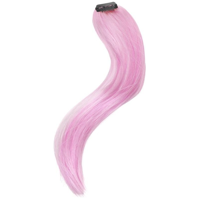 Pramínek vlasů růžový