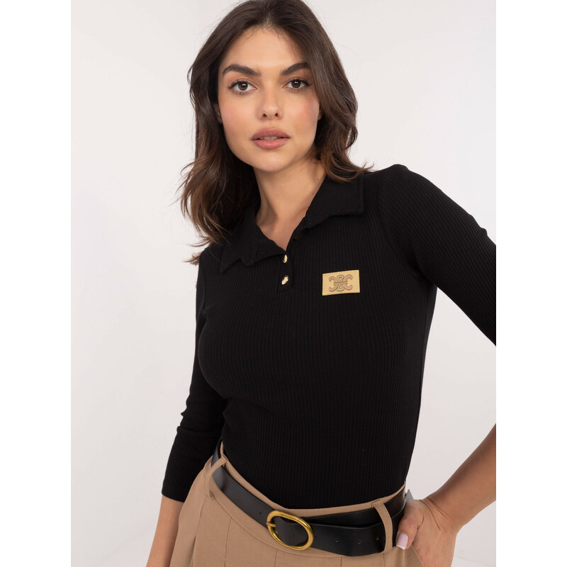 RELEVANCE Blouse-RV-BZ-9949.11X-black 107090559