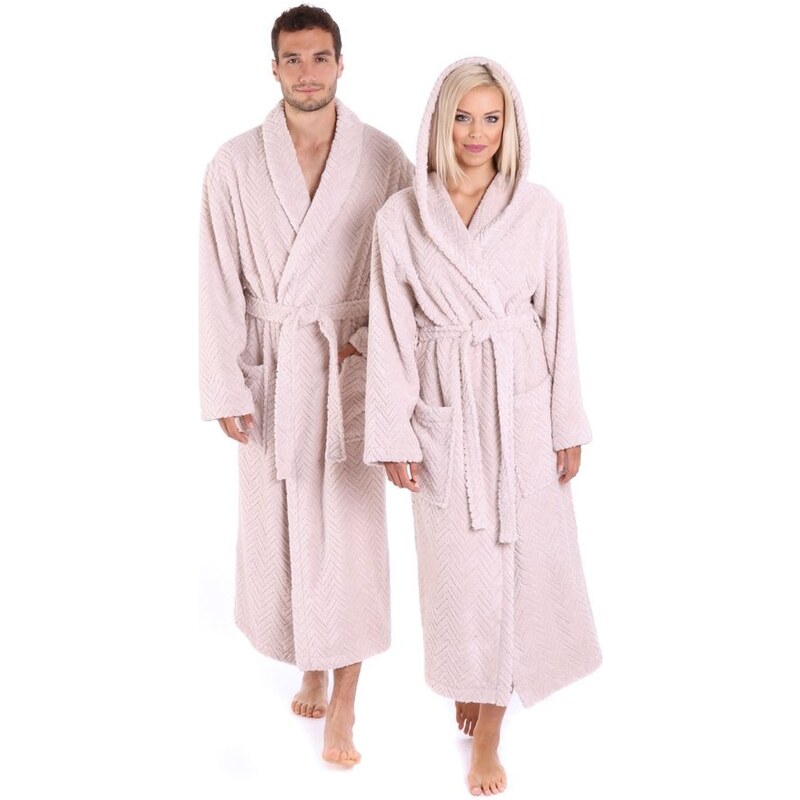 VESTIS Unisex župan s kapucí Athena oříšková