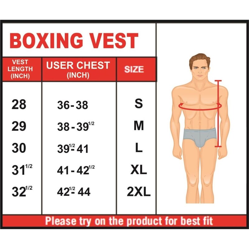 Lonsdale Boxing Vest Red/White
