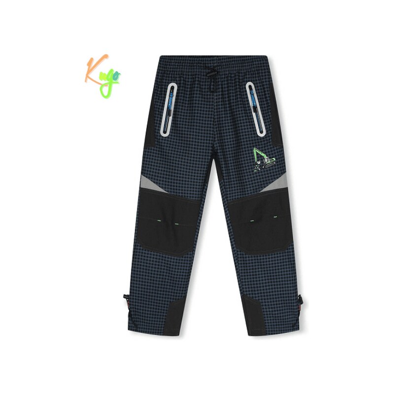 Chlapecké outdoorové kalhoty KUGO G9650 šedá
