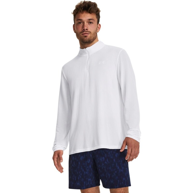 Pánské tričko/lehká mMikina Under Armour Seamless Stride 1/4 Zip