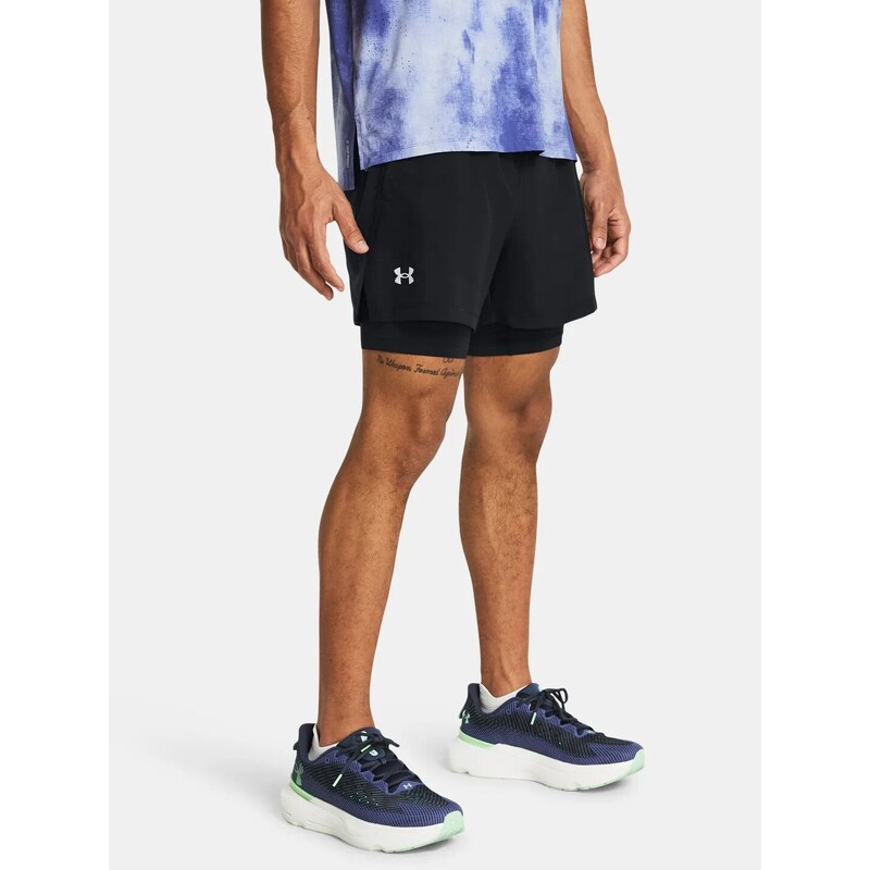 Pánské kraťasy Under Armour LAUNCH 5 2-IN-1 SHORTS